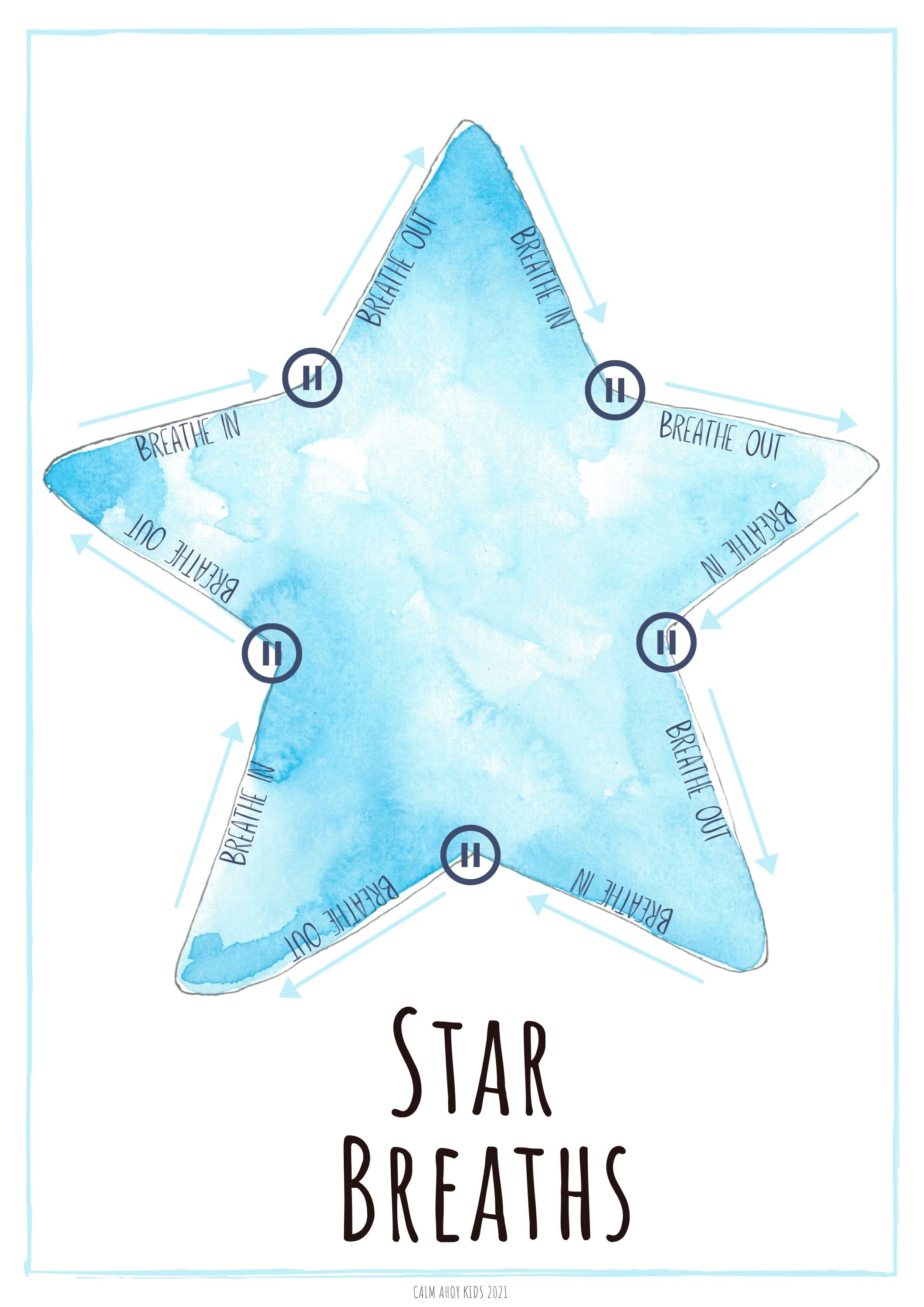 Star Breathing Printable Martin Printable Calendars