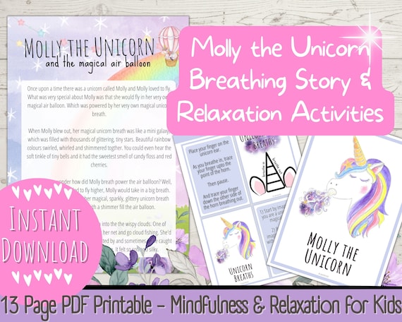 It's A Unicorn Life Yoga Activity Set It's A Unicorn Life Yoga Activity Set