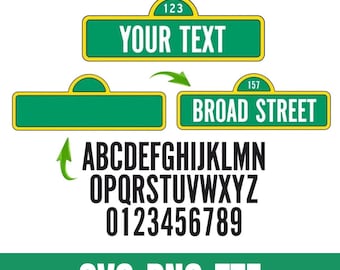 Sesame Sign Font, SVG PNG TTF (Digital Download)