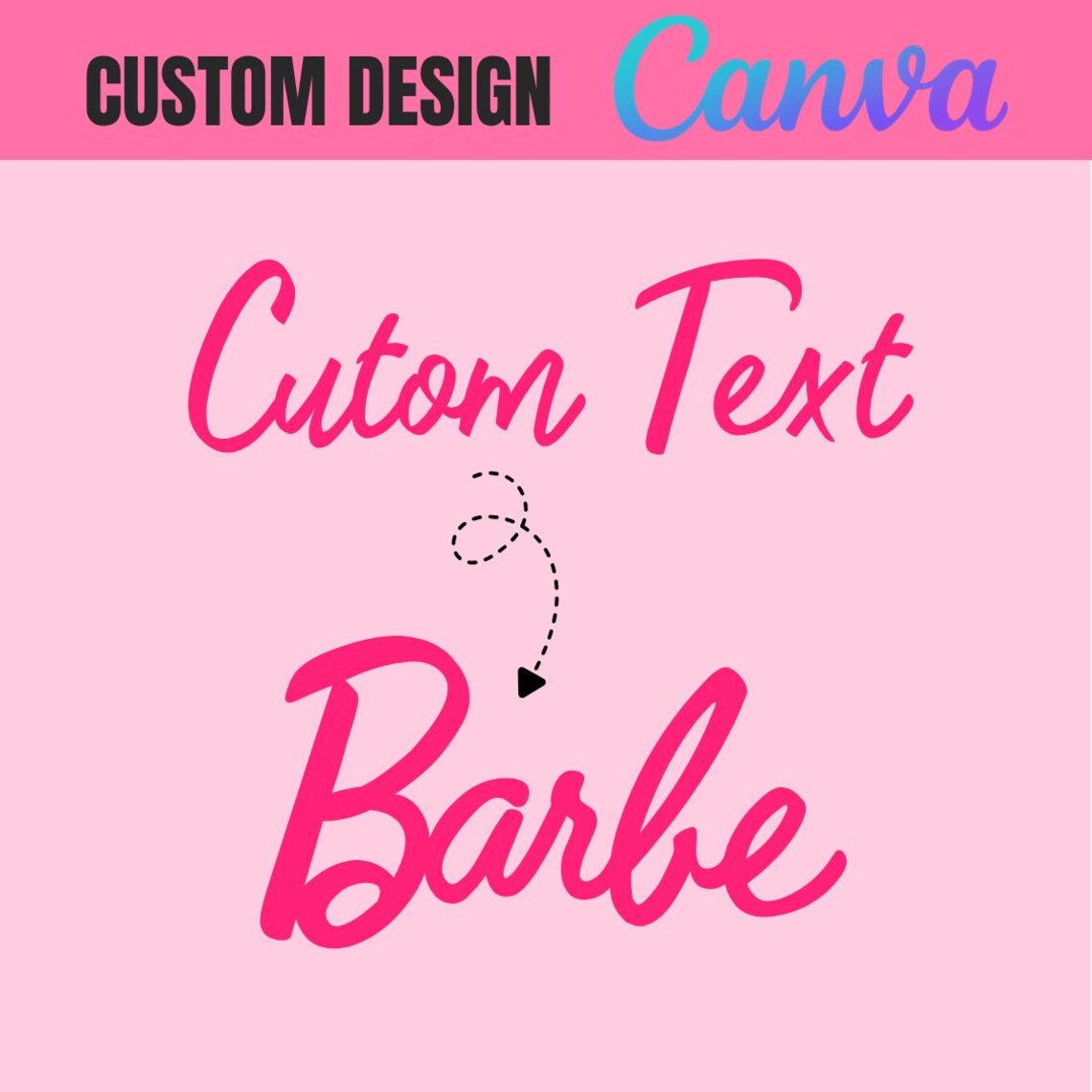 Doll Script Writing Pink Doll Font Canva Template, Adorable Script (canva Editable) - Etsy