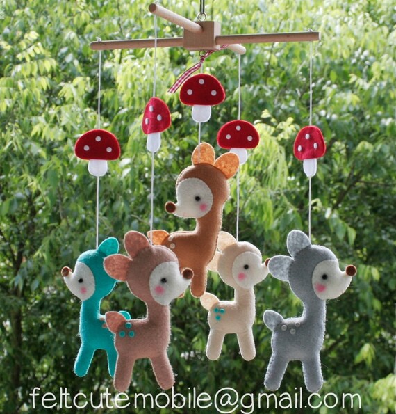bambi cot mobile