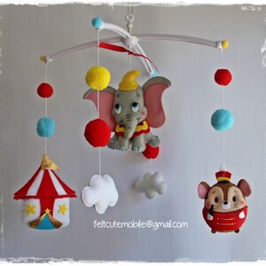 dumbo crib mobile