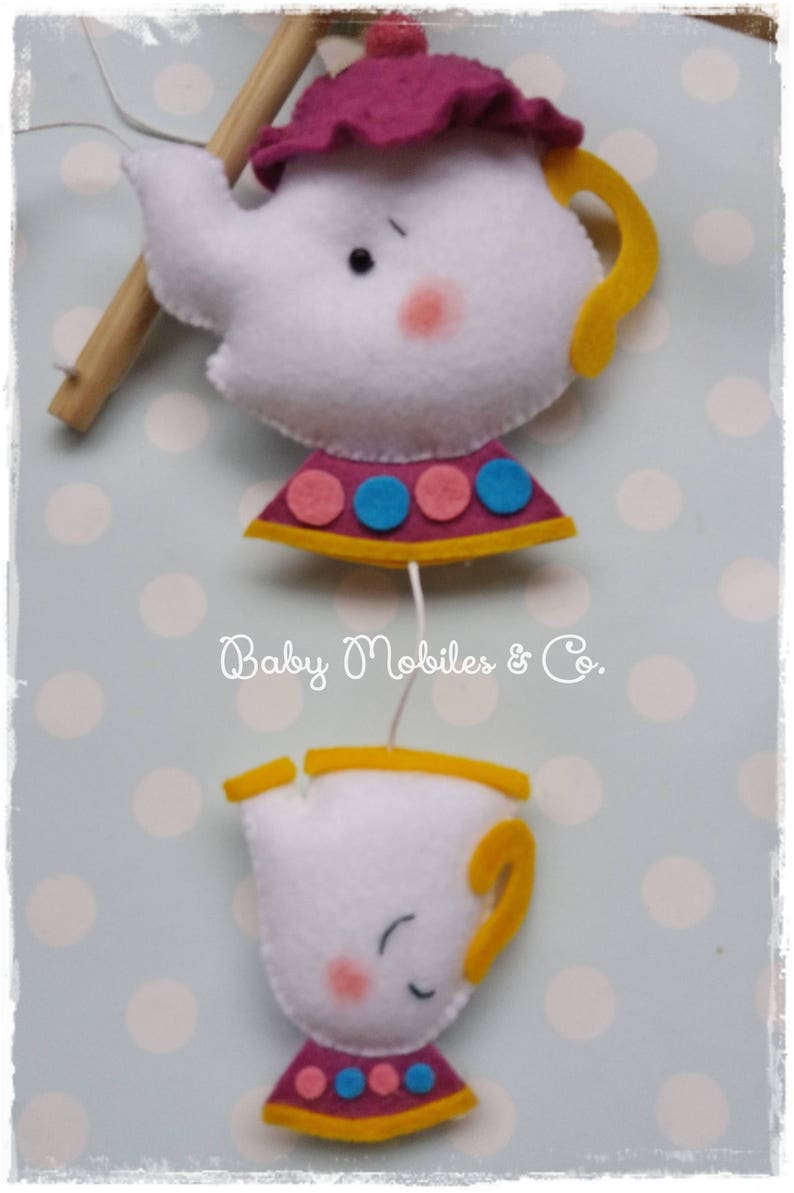 Beauty and the Beast Mobile Baby Mobile Cot Baby Crib Mobile Etsy