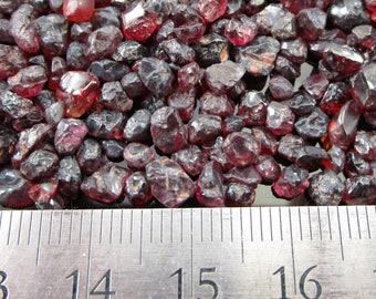 10 carats of small Anthill Garnets picked from lot - under 1 ct Pyrope garnets - sourced from tribal member of the Navajo Nation of Arizona