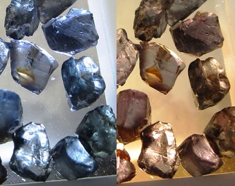 Blue garnet rough sale