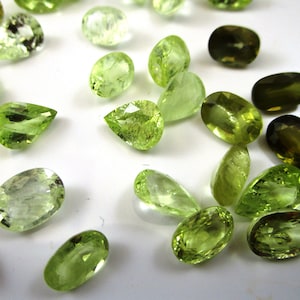 1 piece faceted Chrysoberyl randomly picked from lot - 1 to 2 ct size - natural untreated - Tanzania
