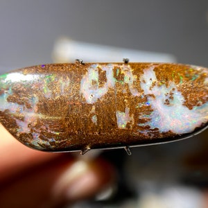20.5 carat Boulder opal free-form cabochon  - Australia - natural