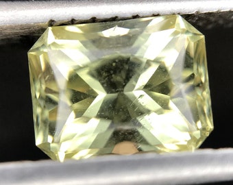 2.11 ct Chrysoberyl - Brazil- emerald-cut faceted loose gemstone