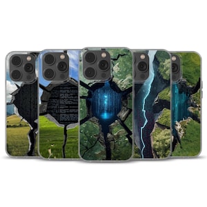 マトリックスリアリティ デジタルコード スマホケース、TPUジェルカバー（iPhone、Samsung、Pixel対応）