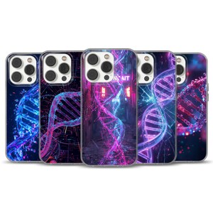 Biotech design Phone Case Molecular biology Gel TPU Cover for iPhone Samsung Pixel