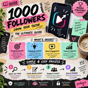 TikTok Growth Strategy: Scale to 1000+ Followers, Viral Content Roadmap & Organic Engagement Blueprint