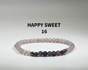 Sweet 16 Crystal Bracelet | Self Discovery, Intuition, Self Love Jewelry