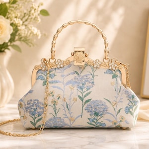 Jacquard Clutch - Etsy