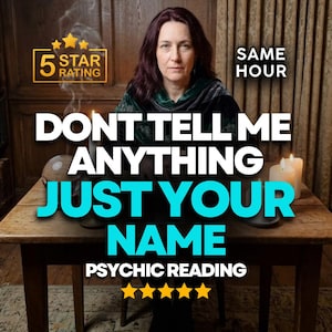 Blind Psychic Reading - No Questions Asked, Accurate Same Hour Reading, Deep Intuitive Insights, Spirit Guide Messages, Detail PDF Download