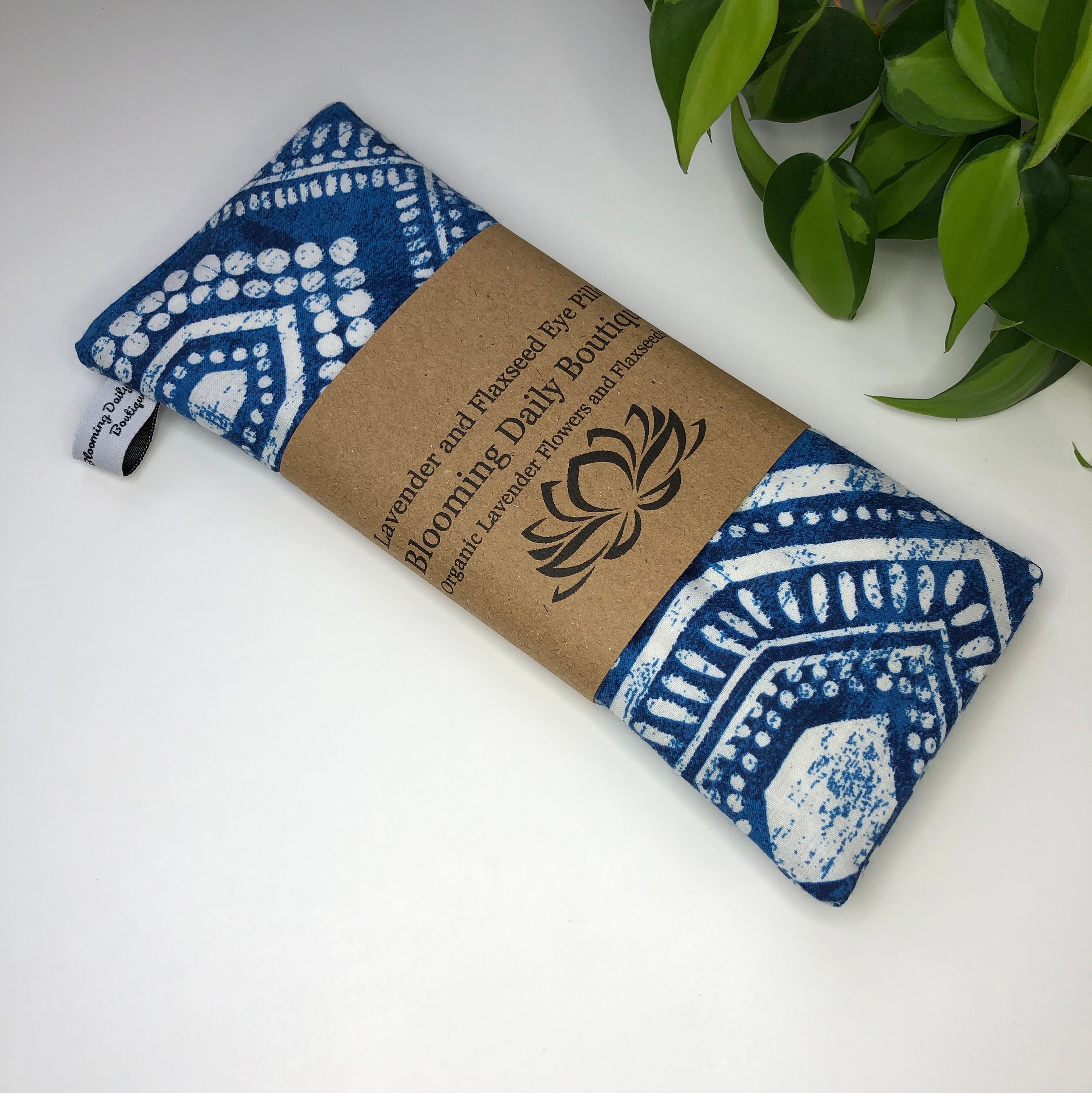 Lavender Eye Pillow with Organic Lavender and Flax seed Yoga Etsy