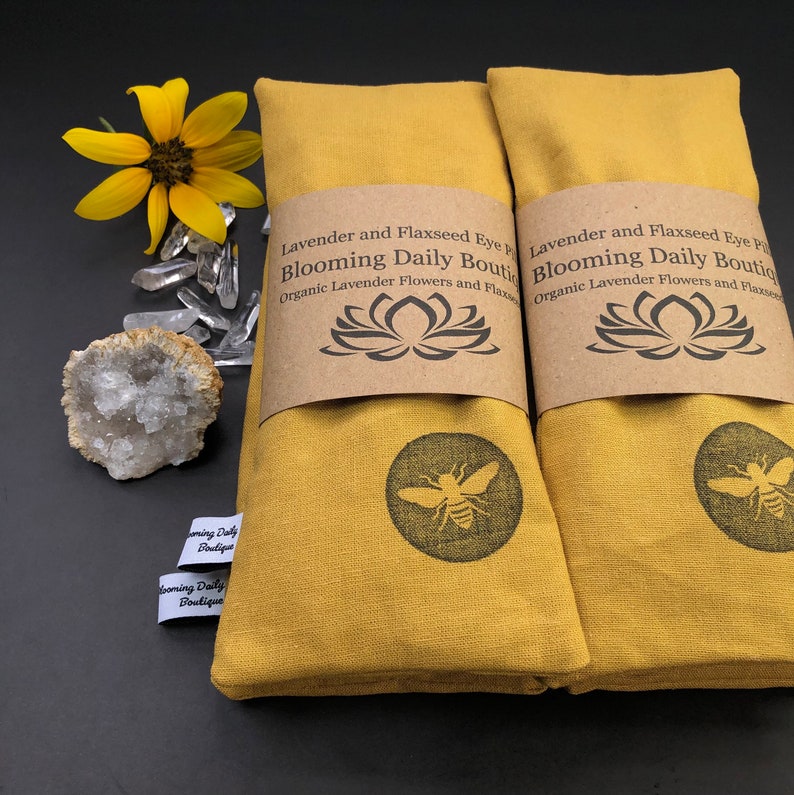 Lavender Eye Pillow Linen Meditation Eye Pillow Yoga Nidra Etsy