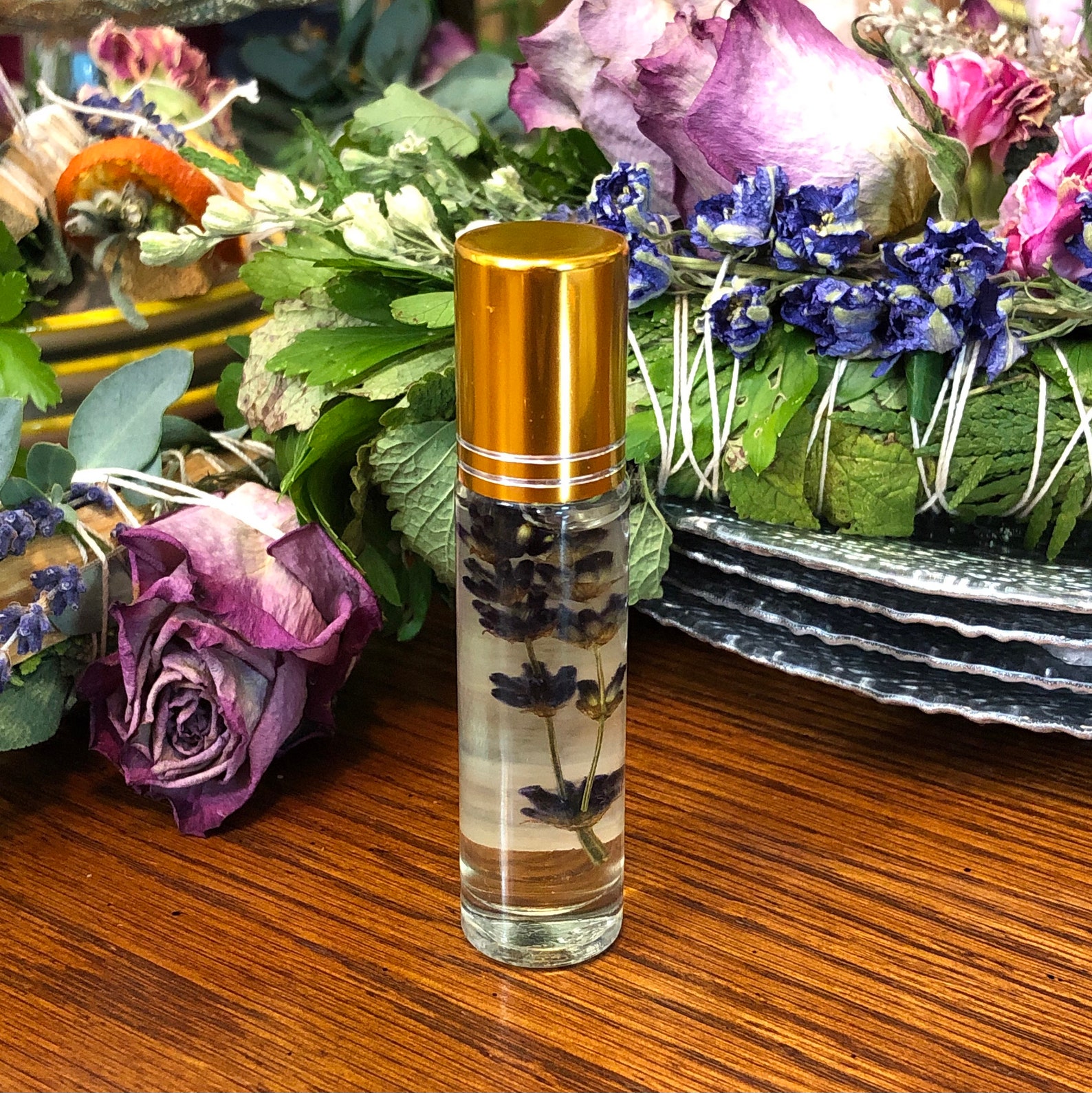 LAVENDER DREAM Essential Oil Perfume Roller With Lavender Etsy