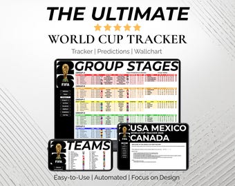 World Cup Predictions & Tracker | Google Sheets