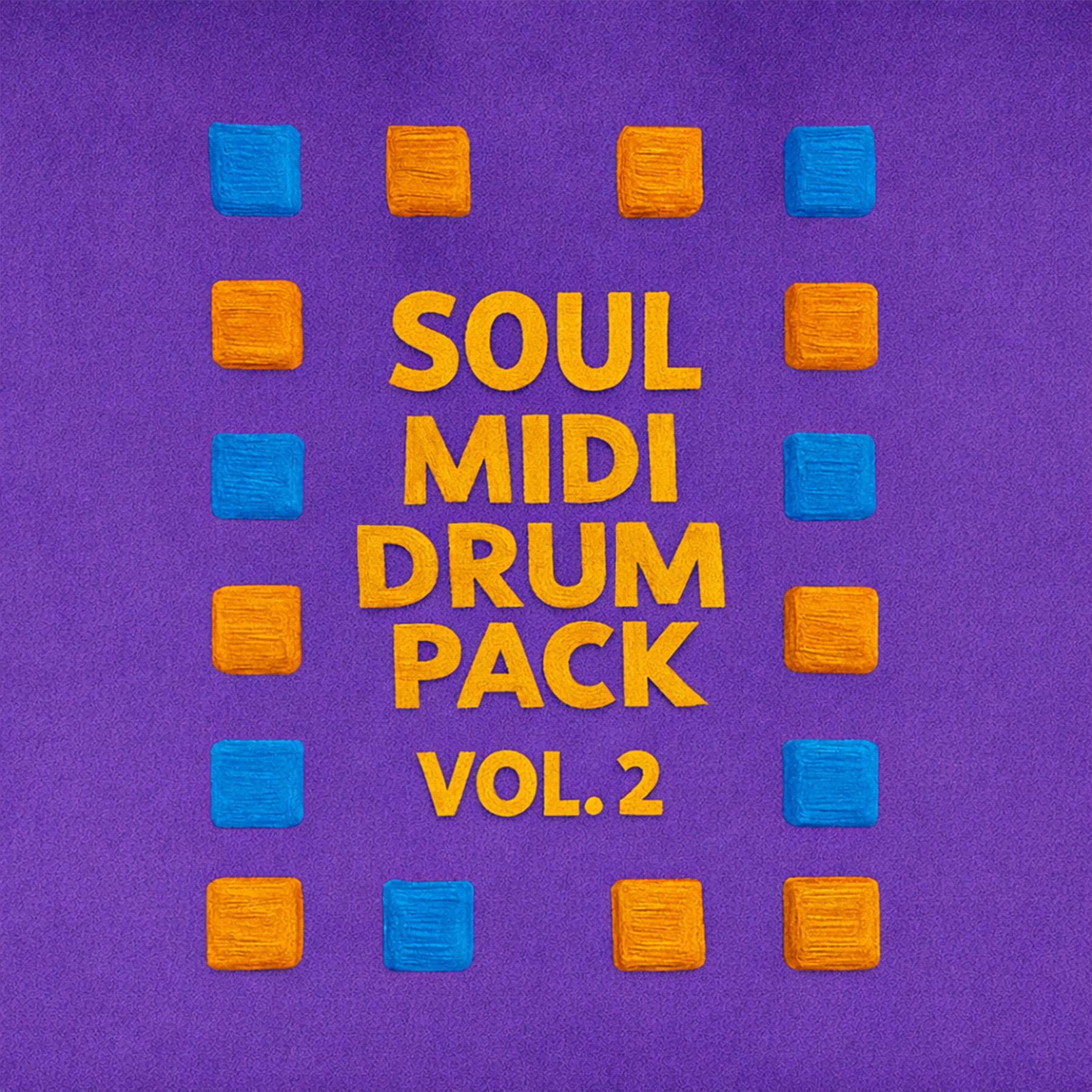 Soul MIDI Drum Pack Vol.2 - Addictive Drums Presets. RnB & Neo Soul Grooves Royalty Free