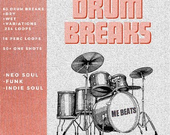 Soul Drum Breaks Sample Pack Vol.3 – Hip Hop Neo Soul Drum Loops