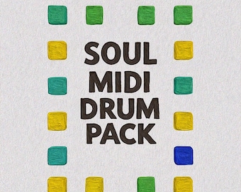 Soul MIDI Drum Pack Vol.1 – Addictive Drums Presets. Boom Bap & Neo Soul Grooves | Royalty Free