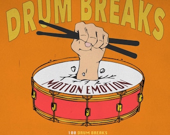 Neo Soul Drum Breaks Pack, Hip Hop Drum Loops, J Dilla Style Grooves Vol.4