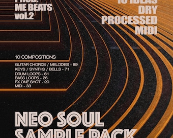 Neo Soul Sample Pack Vol.2 – Soul, RnB Loops, MIDI Chords, Guitar Samples