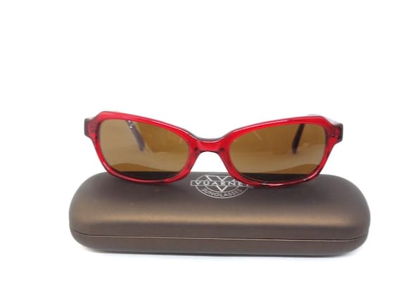 Vuarnet 606 Vintage Sunglasses Women Hand Made Glass Lens Px 2000