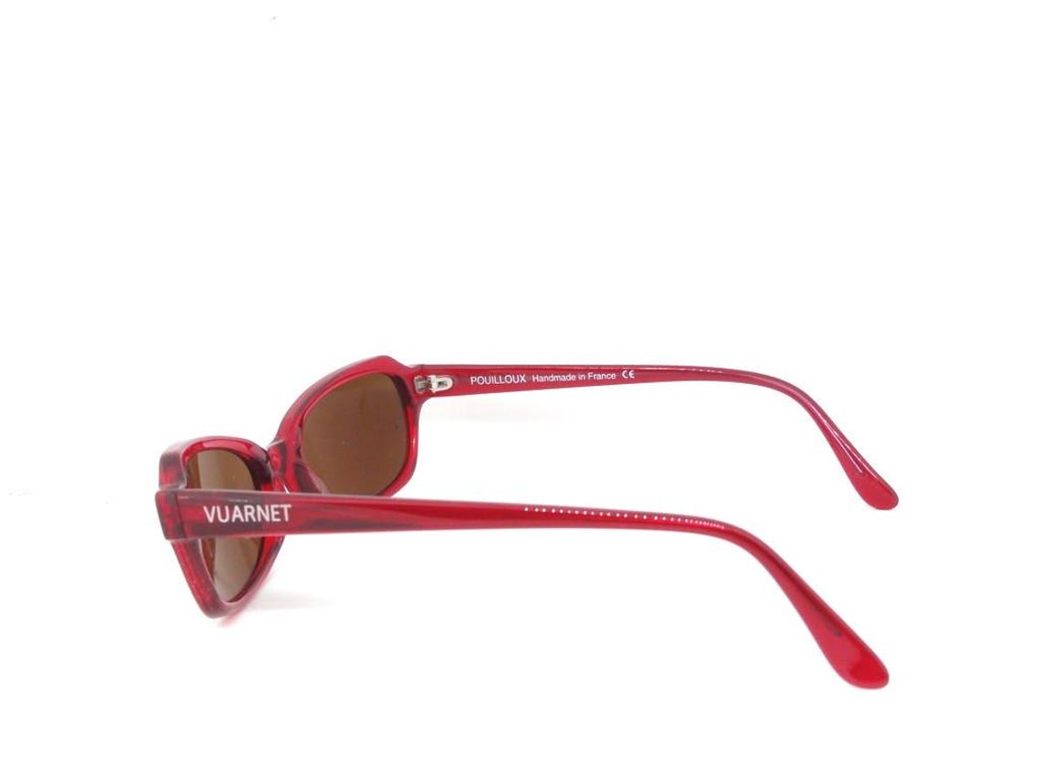 Vuarnet 606 Vintage Sunglasses Women Hand Made Glass Lens Px 2000, foto 3 di 5