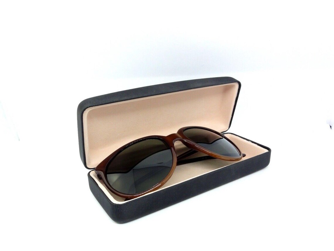 Vuarnet 3002 Dbr 002 Cateye Vintage Sunglasses Px 3000 Glass Mineral Lens, foto 3 di 5