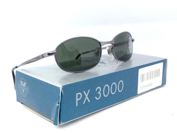 Vuarnet 704 3704 Grey Vintage Sunglasses 90S Px 3000 France New In Box