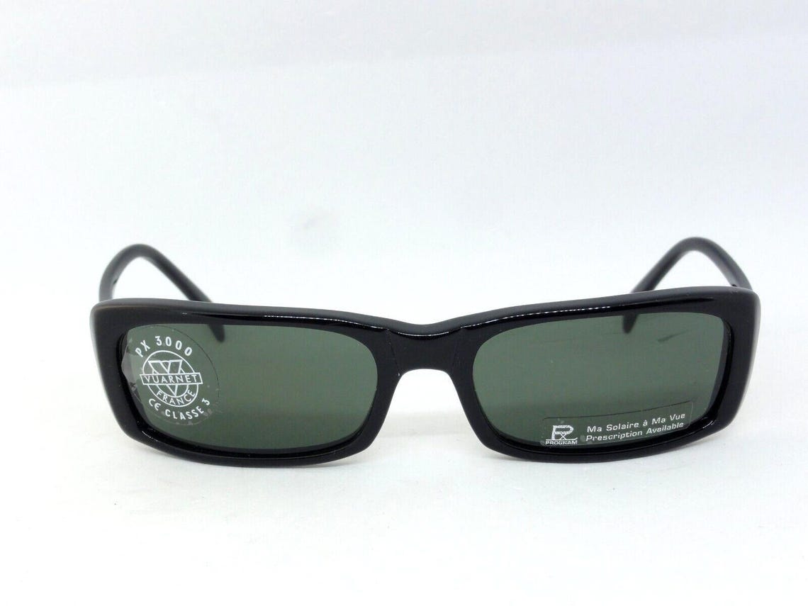 Vuarnet 611 Vintage Sunglasses 90S Glass Lens Px 3000 New In Box Women, foto 4 di 5