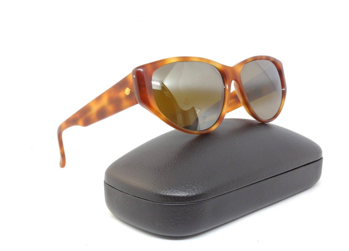 Vuarnet 090 Vintage Sunglasses Women Hand Made Glass Mineral Lens Skilynx, foto 2 di 5