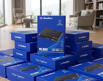 vSeeBox V6 Max Android TV Box – Latest Model | vSeeBox v6 Max - Newest Model - Fast Free Shipping - vSeeBox V6 Max Android Streaming Box