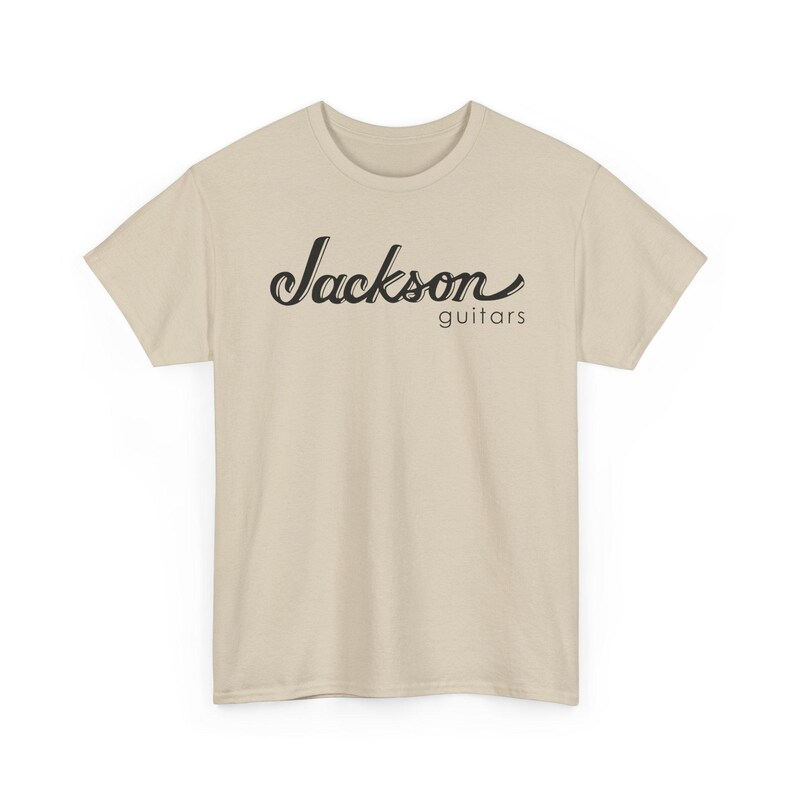 Jackson Guitars Script Logo Tee | Music Band T-shirt image 4