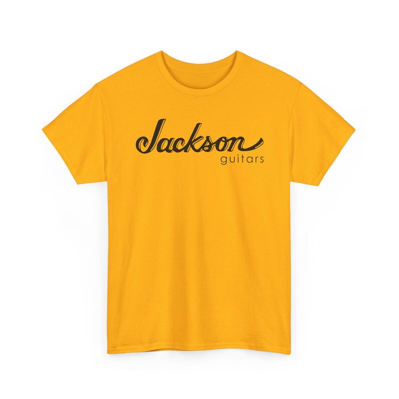 Jackson Guitars Script Logo Tee | Music Band T-shirt image 6