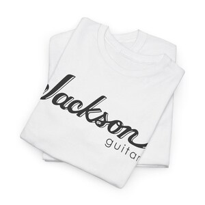 Jackson Guitars Script Logo Tee | Music Band T-shirt image 20