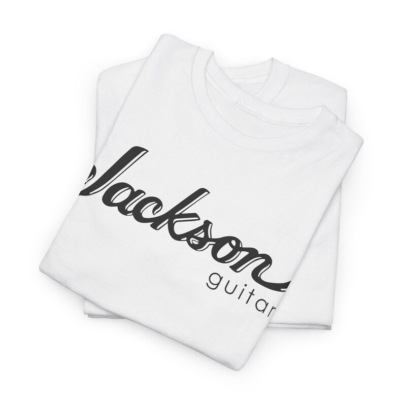 Jackson Guitars Script Logo Tee | Music Band T-shirt image 20