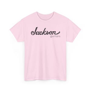 Jackson Guitars Script Logo Tee | Music Band T-shirt image 17