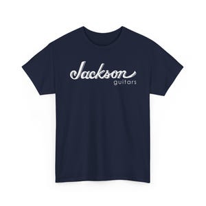 Jackson Guitars Script Logo Tee | Music Band T-shirt image 15