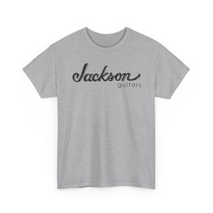 Jackson Guitars Script Logo Tee | Music Band T-shirt image 5