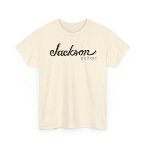 Jackson Guitars Script Logo Tee | Music Band T-shirt image 9