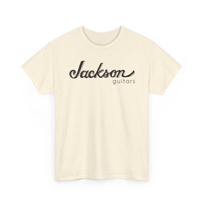 Jackson Guitars Script Logo Tee | Music Band T-shirt image 9