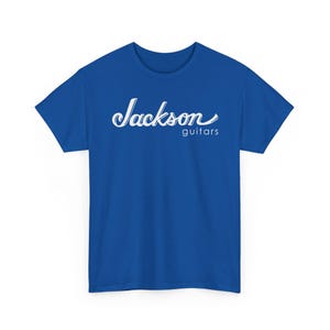 Jackson Guitars Script Logo Tee | Music Band T-shirt image 14