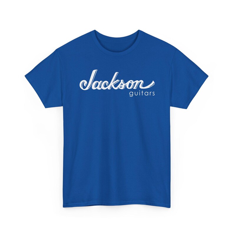 Jackson Guitars Script Logo Tee | Music Band T-shirt image 14