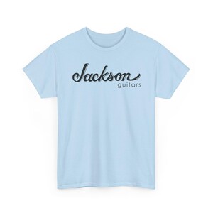 Jackson Guitars Script Logo Tee | Music Band T-shirt image 12