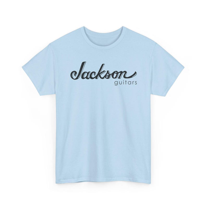 Jackson Guitars Script Logo Tee | Music Band T-shirt image 12