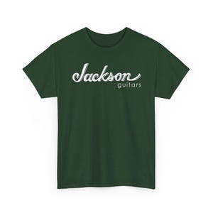 Jackson Guitars Script Logo Tee | Music Band T-shirt image 11
