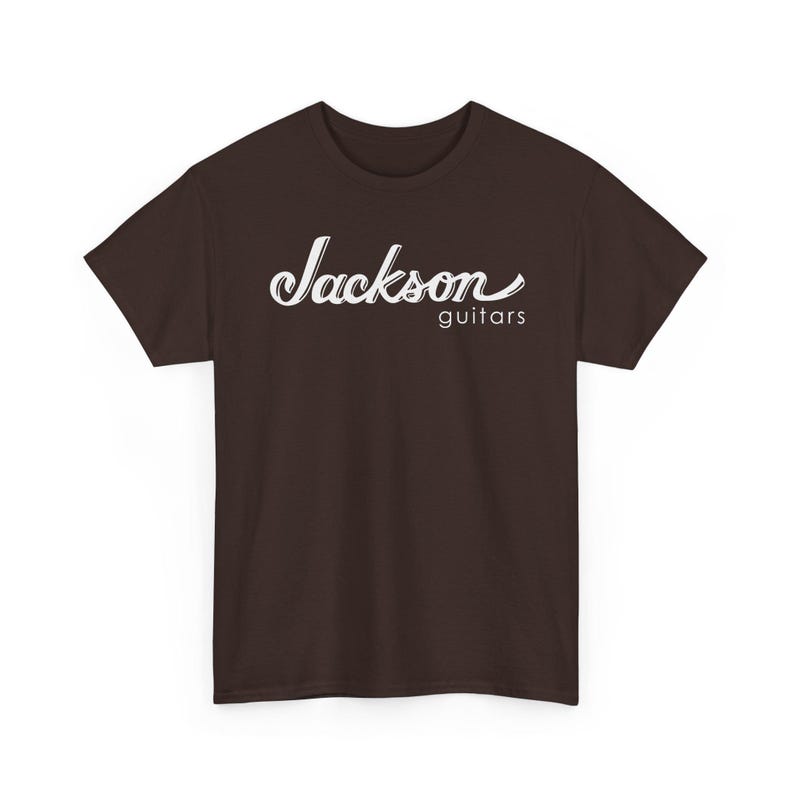 Jackson Guitars Script Logo Tee | Music Band T-shirt image 8