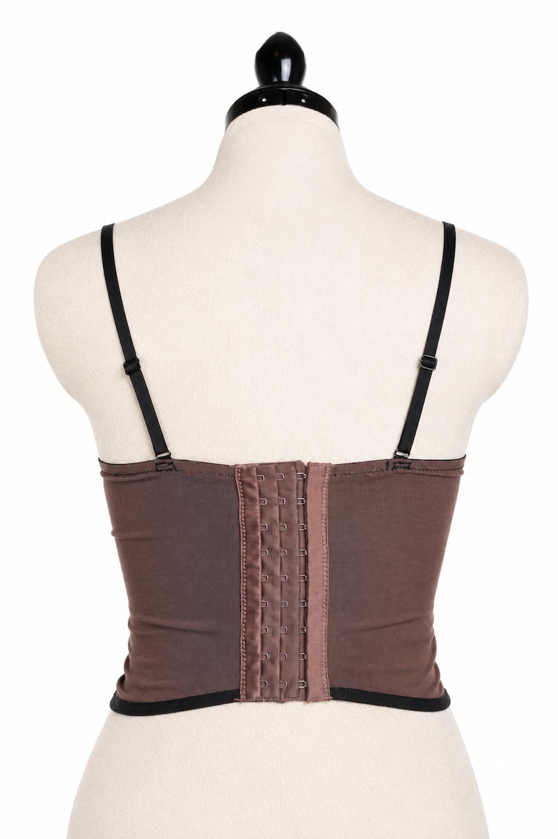 Urban Outfitters “Modern Love” Lace & Mesh Corset Size S image 2